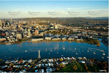 Early Morning Light at Bulimba QLD Aerial Photography