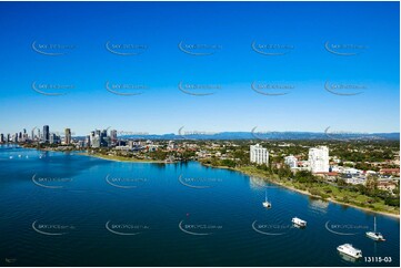 Marine Parade Labrador Gold Coast QLD Aerial Photography