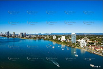 Marine Parade Labrador Gold Coast QLD Aerial Photography