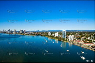 Marine Parade Labrador Gold Coast QLD Aerial Photography