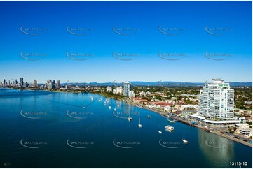 Marine Parade Labrador Gold Coast QLD Aerial Photography