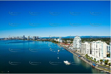 Marine Parade Labrador Gold Coast QLD Aerial Photography