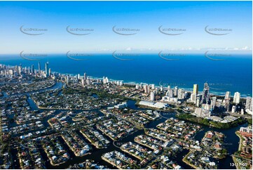 Broadbeach Waters QLD 4218 QLD Aerial Photography