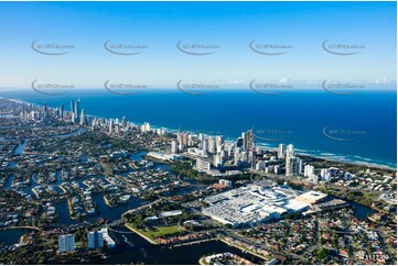Pacific Fair Shopping Centre Broadbeach QLD Aerial Photography