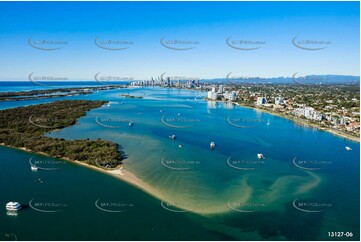 The Gold Coast Broadwater QLD Aerial Photography