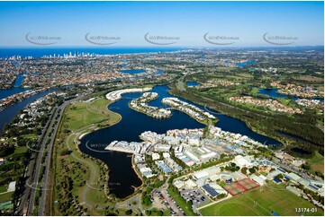 Emerald Lakes - Carrara Gold Coast QLD Aerial Photography