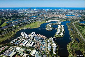 Emerald Lakes - Carrara Gold Coast QLD Aerial Photography