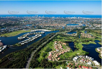 Palm Meadows - Carrara Gold Coast QLD Aerial Photography