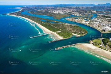 Tweed River Bar NSW Aerial Photography