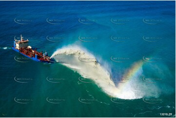 Balder R Rainbowing Sand at Miami Gold Coast QLD Aerial Photography