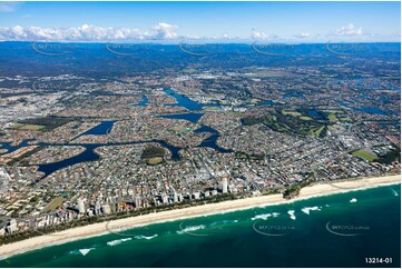 Looking over Miami from 3300ft QLD Aerial Photography