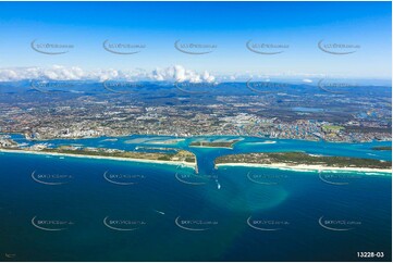 Gold Coast Broadwater QLD Aerial Photography