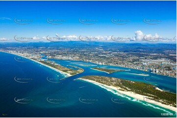Gold Coast Broadwater QLD Aerial Photography
