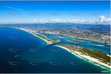 Gold Coast Broadwater QLD Aerial Photography