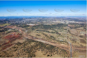 Toowoomba Bypass Construction at Cranley QLD Aerial Photography