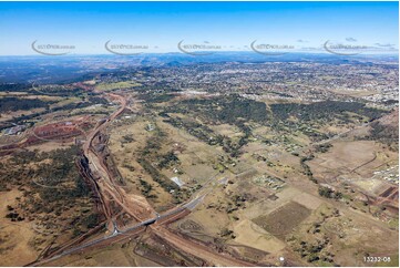 Toowoomba Bypass Construction at Cranley QLD Aerial Photography