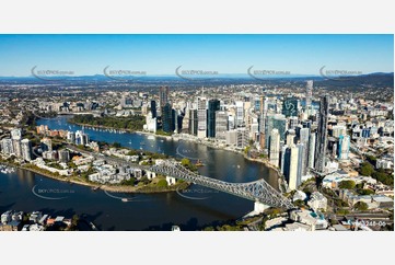 Brisbane City Queensland QLD Aerial Photography