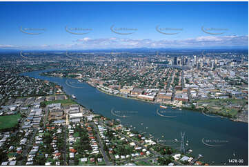 Aerial Photo Bulimba QLD Aerial Photography