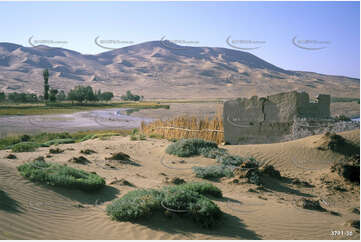 Ruins Aerial Photography