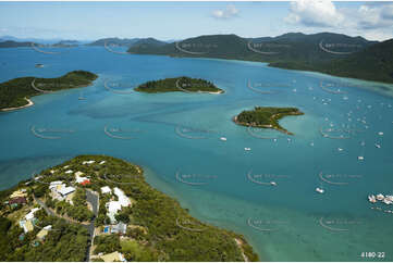 Aerial Photo Shute Harbour QLD Aerial Photography