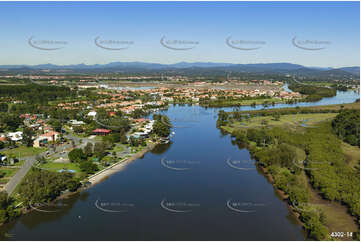 Low Level over the Coomera River 2003 QLD Aerial Photography