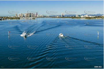 The Gold Coast Seaway & Wavebreak Island 2003 Aerial Photography