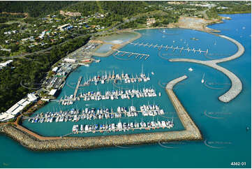 Aerial Photo Airlie Beach QLD Aerial Photography