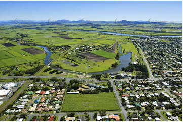 Aerial Photo West Mackay QLD Aerial Photography