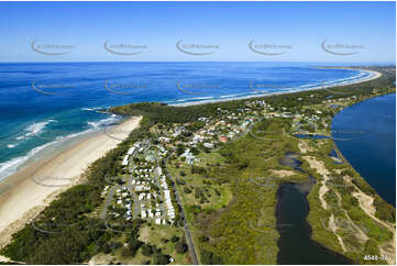 Aerial Photo Fingal Head NSW Aerial Photography