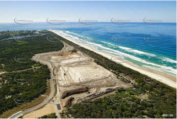 Salt Village Under Construction - Kingscliff NSW Aerial Photography