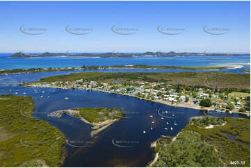 Aerial Photo Tea Gardens NSW Aerial Photography