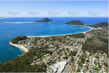 Aerial Photo Nelson Bay NSW Aerial Photography