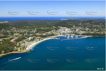 Aerial Photo Nelson Bay NSW Aerial Photography