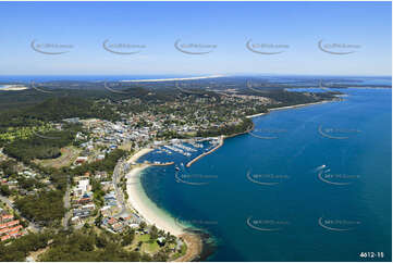Aerial Photo Nelson Bay NSW Aerial Photography
