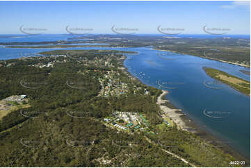 Aerial Photo Lemon Tree Passage NSW Aerial Photography