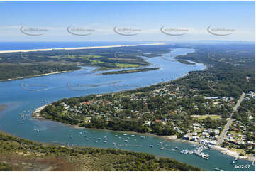 Aerial Photo Lemon Tree Passage NSW Aerial Photography