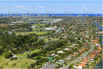 Aerial Photo Benowa QLD Aerial Photography