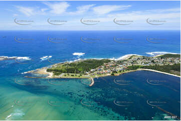 Aerial Photo Caves Beach NSW Aerial Photography