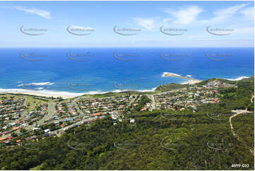 Aerial Photo Caves Beach NSW Aerial Photography