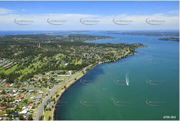 Aerial Photo Warners Bay NSW Aerial Photography