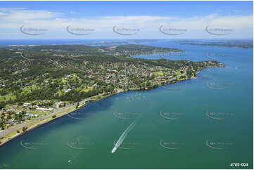 Aerial Photo Warners Bay NSW Aerial Photography