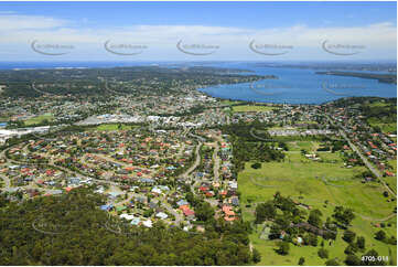 Aerial Photo Warners Bay NSW Aerial Photography