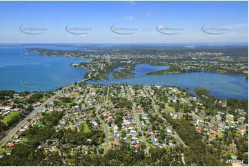 Aerial Photo Fennell Bay NSW Aerial Photography