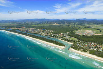 Aerial Photo Pottsville NSW Aerial Photography