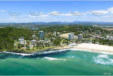 Aerial Photo Burleigh Heads QLD Aerial Photography