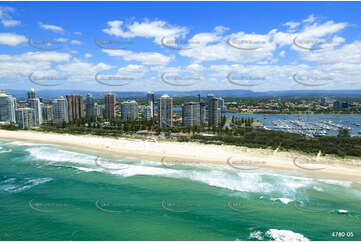 Aerial Photo Main Beach QLD Aerial Photography