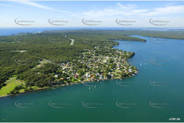 Aerial Photo Nords Wharf NSW Aerial Photography