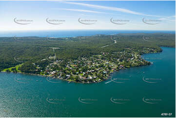 Aerial Photo Nords Wharf NSW Aerial Photography