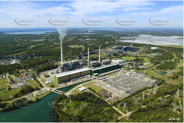 Vales Point Power Station Mannering Park NSW Aerial Photography