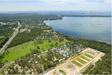 Aerial Photo Lake Munmorah NSW Aerial Photography